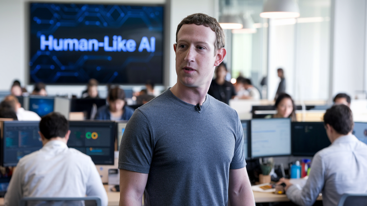 Zuckerberg's Meta Towards Human-Like AI